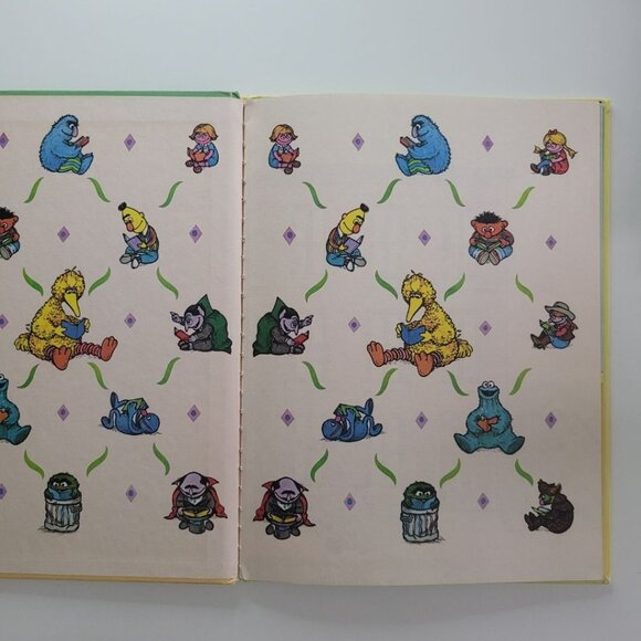 Sesame Street I Like School Burt Ernie Book Vintage 1980s Muppet Jim Henson - Picture 6 of 13
